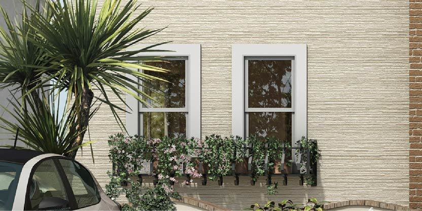 アルミと樹脂のハイブリッド構造。 断熱性能と遮音性能。